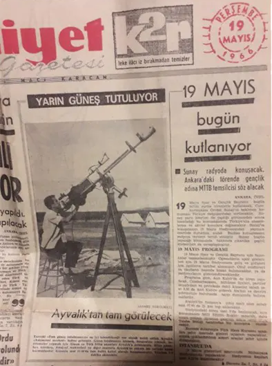 19 Mayıs 1966 Gazete